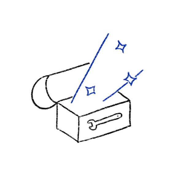 Main open source components illustration