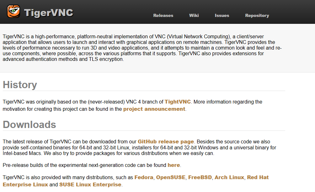 xrdp alternative #4 - TigerVNC