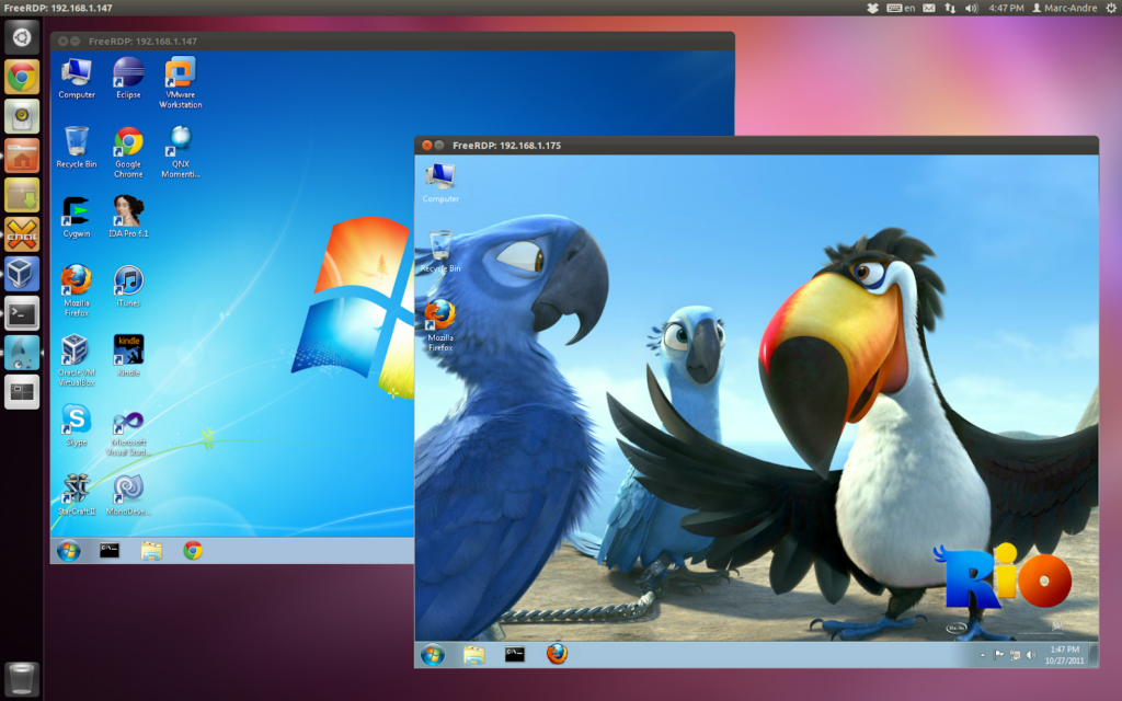 xrdp alternative #5 - FreeRDP